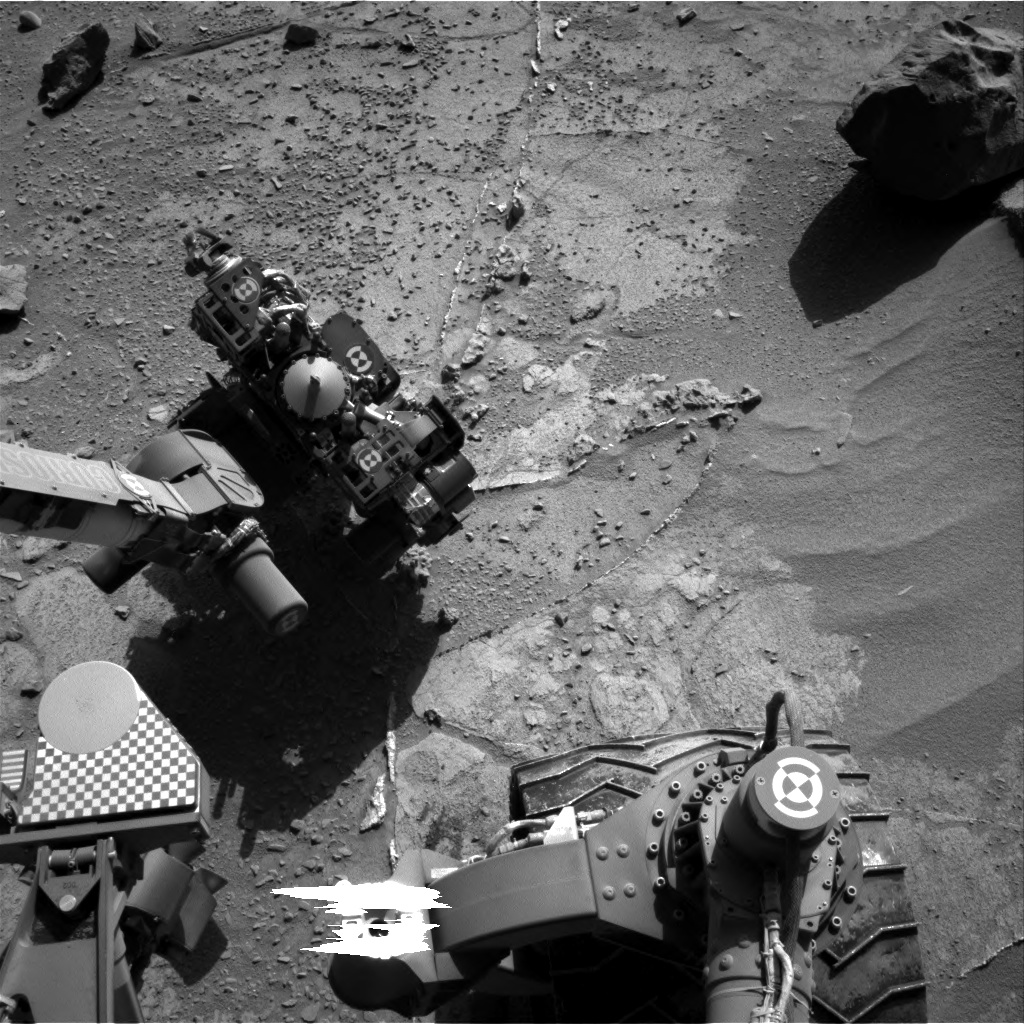 Nasa's Mars rover Curiosity acquired this image using its Right Navigation Camera on Sol 537, at drive 366, site number 26
