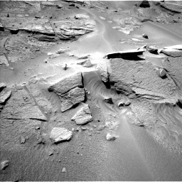 Nasa's Mars rover Curiosity acquired this image using its Left Navigation Camera on Sol 538, at drive 528, site number 26