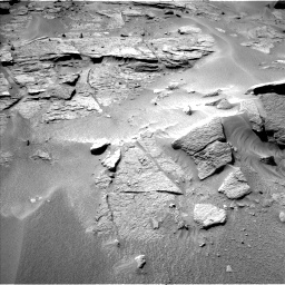 Nasa's Mars rover Curiosity acquired this image using its Left Navigation Camera on Sol 538, at drive 534, site number 26