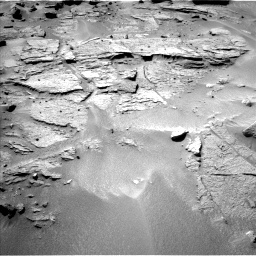 Nasa's Mars rover Curiosity acquired this image using its Left Navigation Camera on Sol 538, at drive 540, site number 26