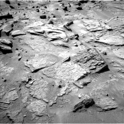 Nasa's Mars rover Curiosity acquired this image using its Left Navigation Camera on Sol 538, at drive 558, site number 26