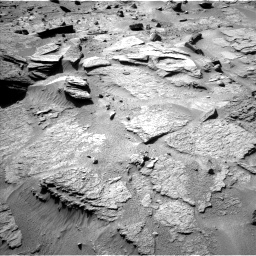 Nasa's Mars rover Curiosity acquired this image using its Left Navigation Camera on Sol 538, at drive 564, site number 26