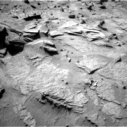 Nasa's Mars rover Curiosity acquired this image using its Left Navigation Camera on Sol 538, at drive 570, site number 26