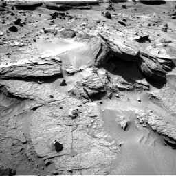 Nasa's Mars rover Curiosity acquired this image using its Left Navigation Camera on Sol 538, at drive 594, site number 26
