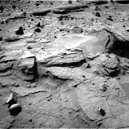 Nasa's Mars rover Curiosity acquired this image using its Left Navigation Camera on Sol 538, at drive 600, site number 26
