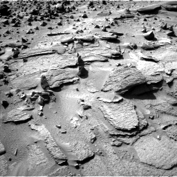 Nasa's Mars rover Curiosity acquired this image using its Left Navigation Camera on Sol 538, at drive 618, site number 26