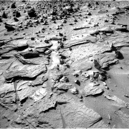 Nasa's Mars rover Curiosity acquired this image using its Left Navigation Camera on Sol 538, at drive 630, site number 26