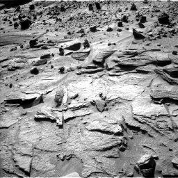Nasa's Mars rover Curiosity acquired this image using its Left Navigation Camera on Sol 538, at drive 642, site number 26