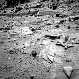 Nasa's Mars rover Curiosity acquired this image using its Left Navigation Camera on Sol 538, at drive 654, site number 26