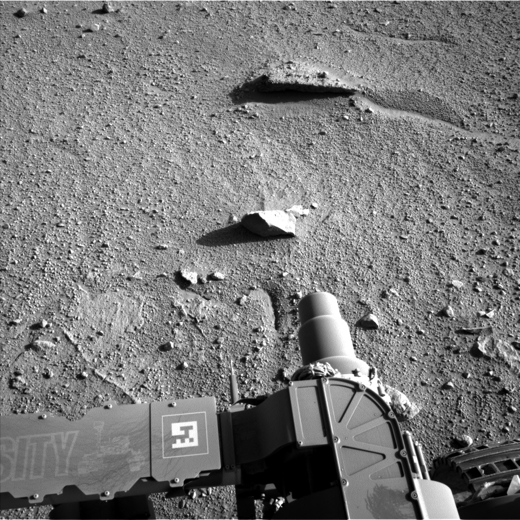 Nasa's Mars rover Curiosity acquired this image using its Left Navigation Camera on Sol 538, at drive 708, site number 26