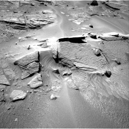 Nasa's Mars rover Curiosity acquired this image using its Right Navigation Camera on Sol 538, at drive 528, site number 26