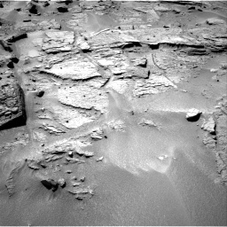 Nasa's Mars rover Curiosity acquired this image using its Right Navigation Camera on Sol 538, at drive 546, site number 26