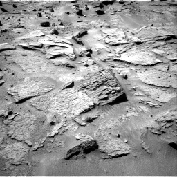 Nasa's Mars rover Curiosity acquired this image using its Right Navigation Camera on Sol 538, at drive 558, site number 26
