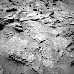 Nasa's Mars rover Curiosity acquired this image using its Right Navigation Camera on Sol 538, at drive 570, site number 26