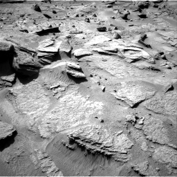 Nasa's Mars rover Curiosity acquired this image using its Right Navigation Camera on Sol 538, at drive 576, site number 26