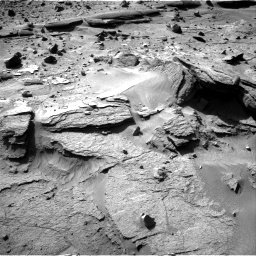 Nasa's Mars rover Curiosity acquired this image using its Right Navigation Camera on Sol 538, at drive 600, site number 26