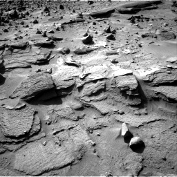 Nasa's Mars rover Curiosity acquired this image using its Right Navigation Camera on Sol 538, at drive 612, site number 26
