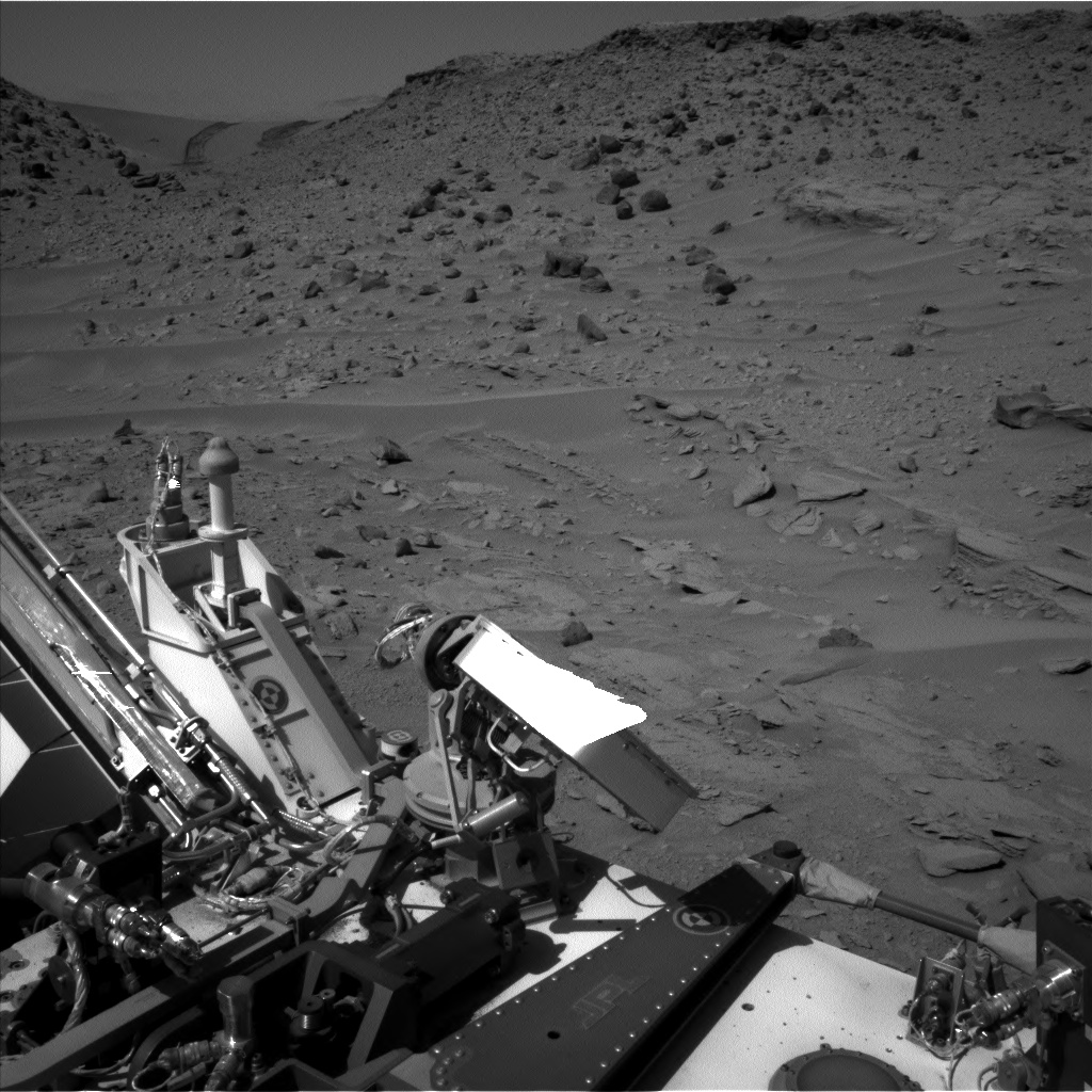 Nasa's Mars rover Curiosity acquired this image using its Left Navigation Camera on Sol 539, at drive 708, site number 26