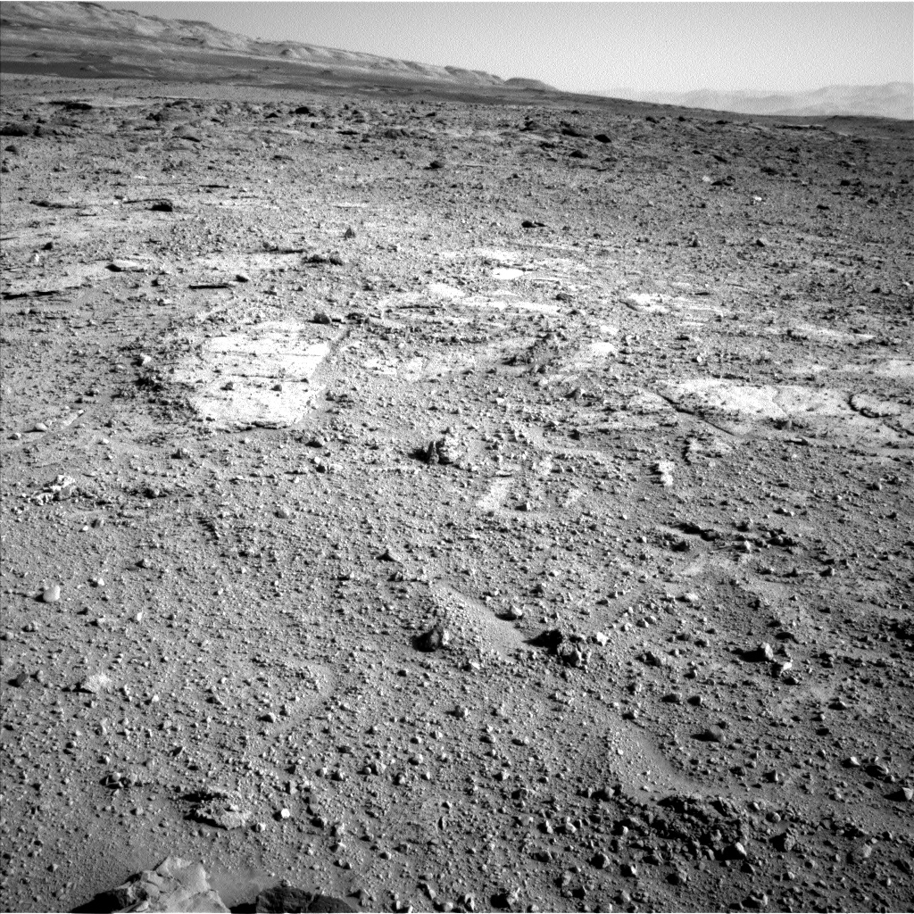 Nasa's Mars rover Curiosity acquired this image using its Left Navigation Camera on Sol 540, at drive 1102, site number 26