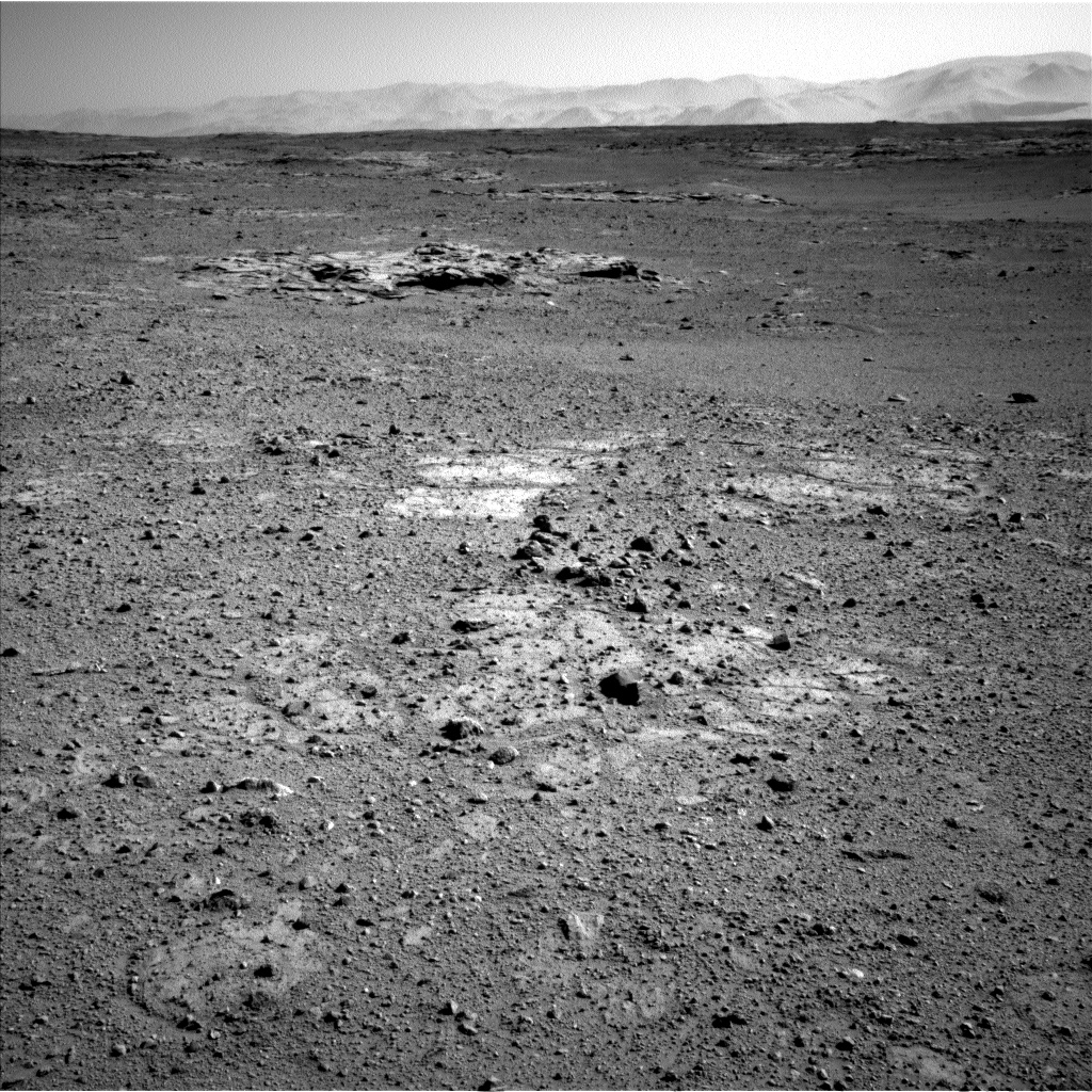 Nasa's Mars rover Curiosity acquired this image using its Left Navigation Camera on Sol 542, at drive 1274, site number 26