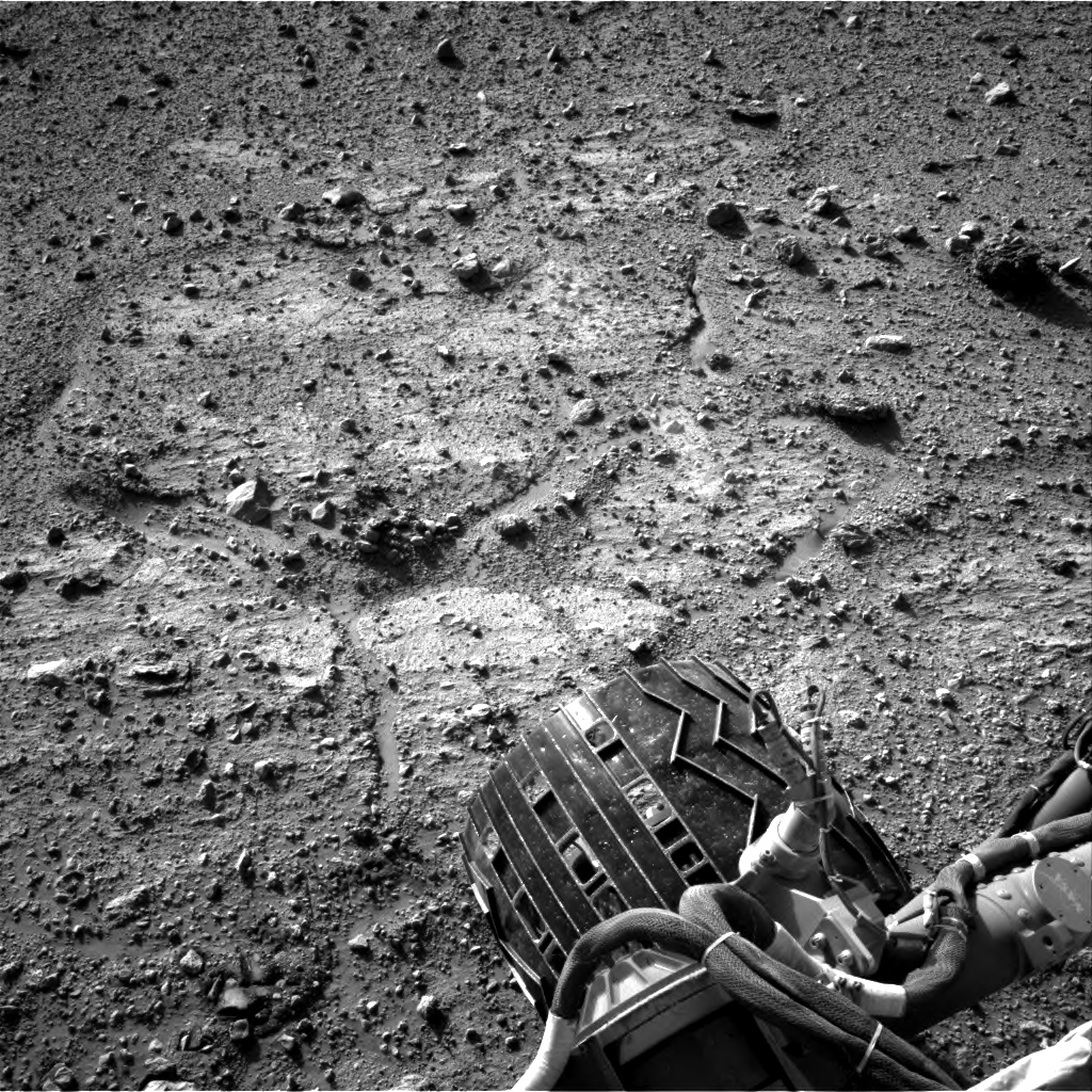 Nasa's Mars rover Curiosity acquired this image using its Right Navigation Camera on Sol 542, at drive 1274, site number 26