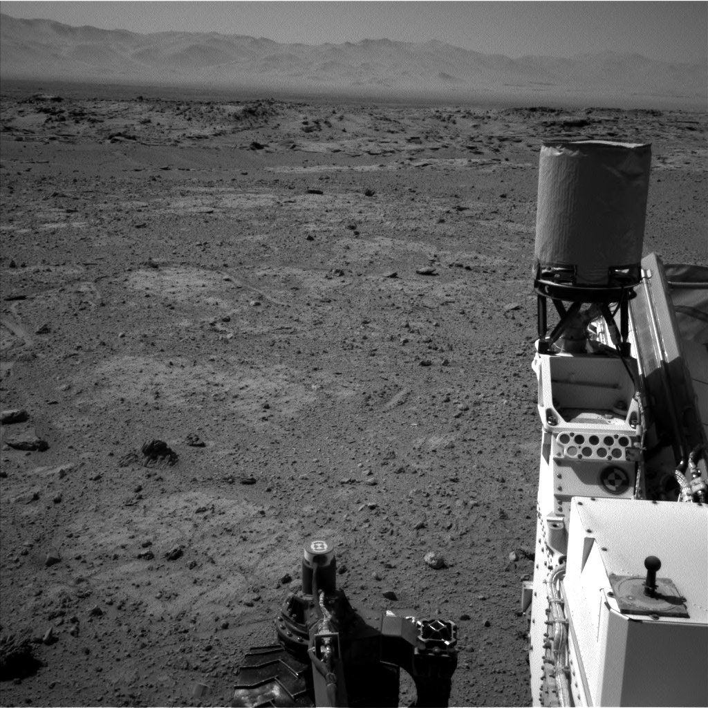 Nasa's Mars rover Curiosity acquired this image using its Left Navigation Camera on Sol 543, at drive 1274, site number 26