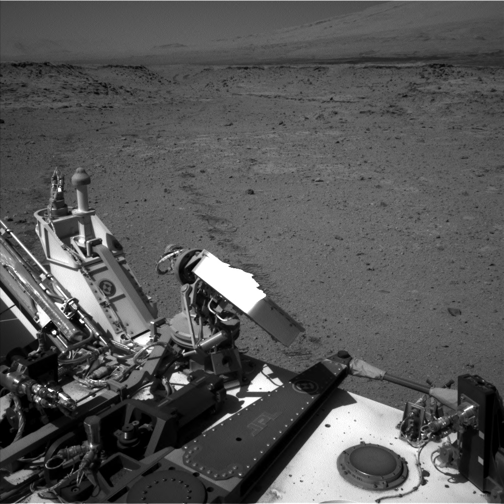 Nasa's Mars rover Curiosity acquired this image using its Left Navigation Camera on Sol 543, at drive 1274, site number 26