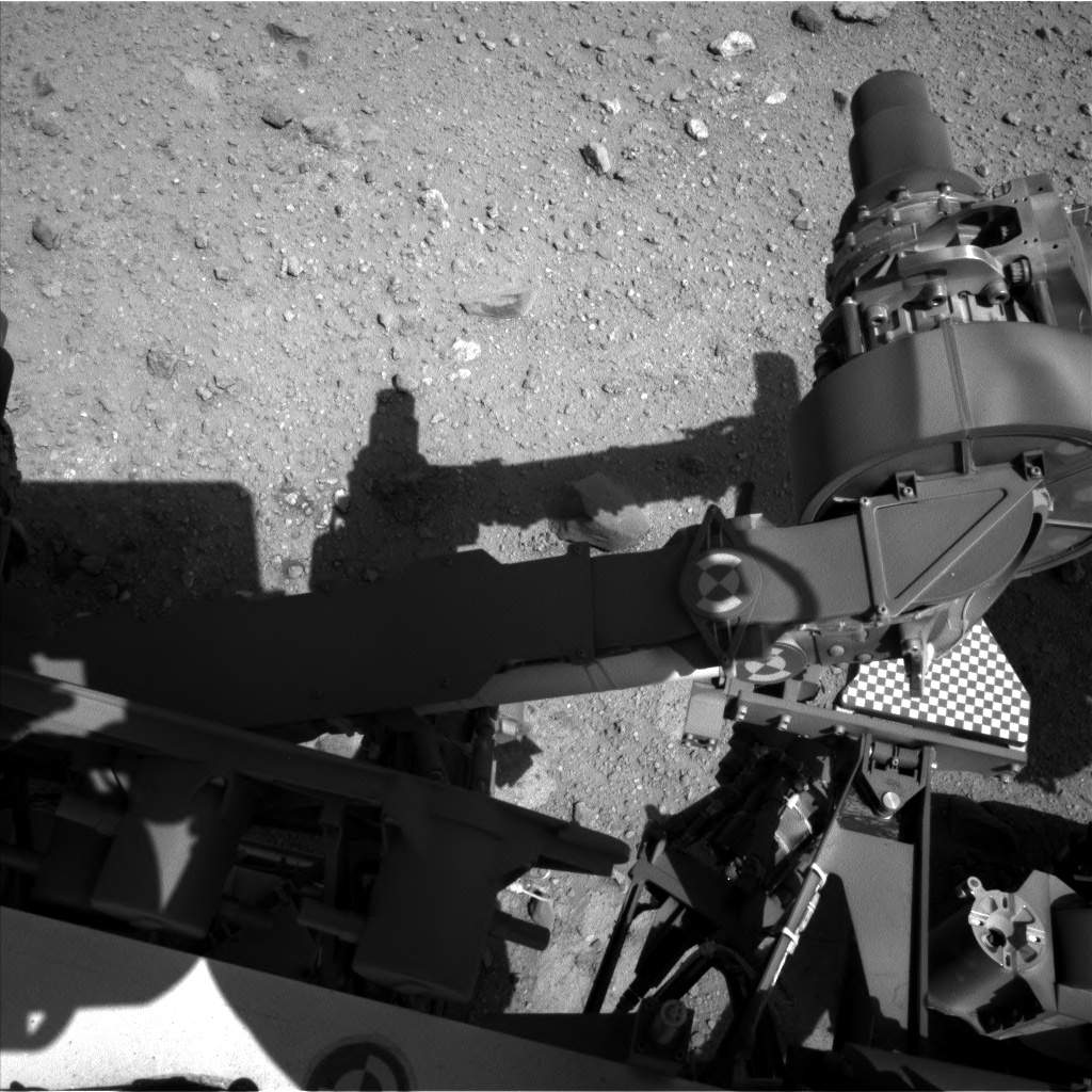 Nasa's Mars rover Curiosity acquired this image using its Left Navigation Camera on Sol 544, at drive 1274, site number 26