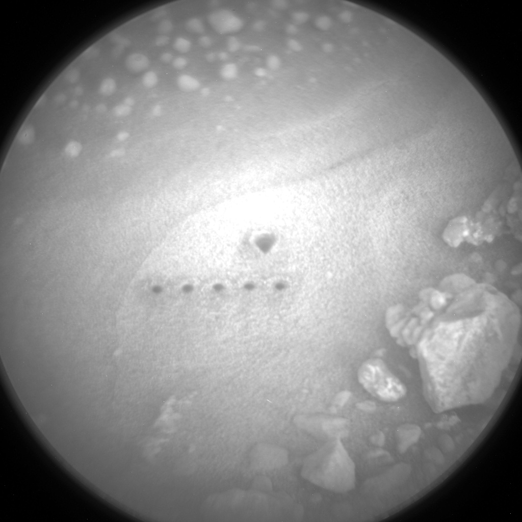 Nasa's Mars rover Curiosity acquired this image using its Chemistry & Camera (ChemCam) on Sol 545, at drive 1274, site number 26