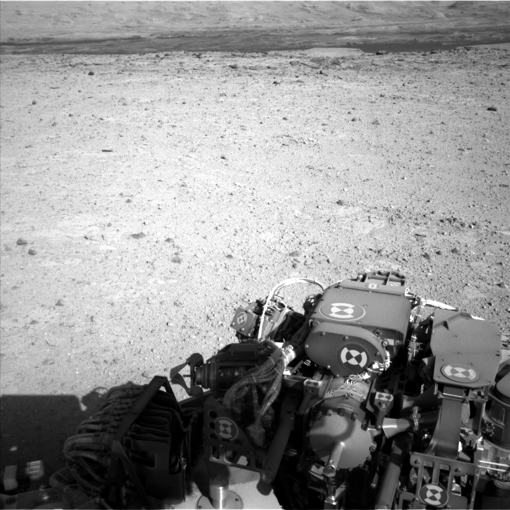 Nasa's Mars rover Curiosity acquired this image using its Left Navigation Camera on Sol 545, at drive 0, site number 27