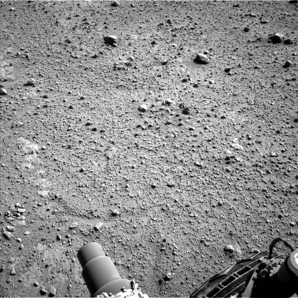 Nasa's Mars rover Curiosity acquired this image using its Left Navigation Camera on Sol 546, at drive 24, site number 27