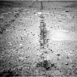 Nasa's Mars rover Curiosity acquired this image using its Left Navigation Camera on Sol 547, at drive 30, site number 27