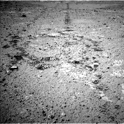 Nasa's Mars rover Curiosity acquired this image using its Left Navigation Camera on Sol 547, at drive 66, site number 27