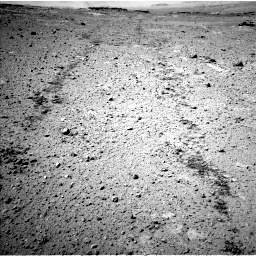 Nasa's Mars rover Curiosity acquired this image using its Left Navigation Camera on Sol 547, at drive 108, site number 27