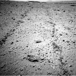Nasa's Mars rover Curiosity acquired this image using its Left Navigation Camera on Sol 547, at drive 126, site number 27