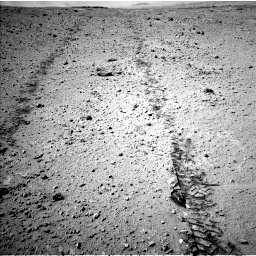 Nasa's Mars rover Curiosity acquired this image using its Left Navigation Camera on Sol 547, at drive 150, site number 27
