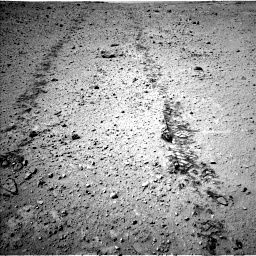 Nasa's Mars rover Curiosity acquired this image using its Left Navigation Camera on Sol 547, at drive 156, site number 27