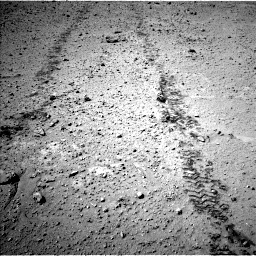 Nasa's Mars rover Curiosity acquired this image using its Left Navigation Camera on Sol 547, at drive 162, site number 27