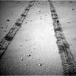 Nasa's Mars rover Curiosity acquired this image using its Left Navigation Camera on Sol 547, at drive 210, site number 27