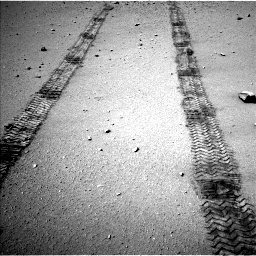 Nasa's Mars rover Curiosity acquired this image using its Left Navigation Camera on Sol 547, at drive 216, site number 27