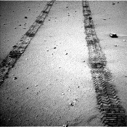 Nasa's Mars rover Curiosity acquired this image using its Left Navigation Camera on Sol 547, at drive 222, site number 27