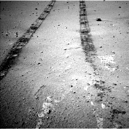 Nasa's Mars rover Curiosity acquired this image using its Left Navigation Camera on Sol 547, at drive 240, site number 27