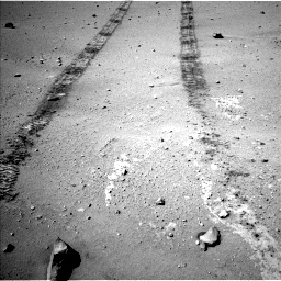 Nasa's Mars rover Curiosity acquired this image using its Left Navigation Camera on Sol 547, at drive 246, site number 27