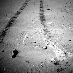 Nasa's Mars rover Curiosity acquired this image using its Left Navigation Camera on Sol 547, at drive 252, site number 27