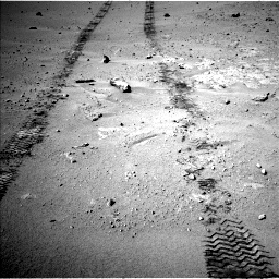 Nasa's Mars rover Curiosity acquired this image using its Left Navigation Camera on Sol 547, at drive 288, site number 27