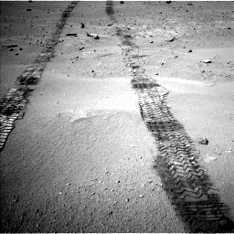 Nasa's Mars rover Curiosity acquired this image using its Left Navigation Camera on Sol 547, at drive 312, site number 27