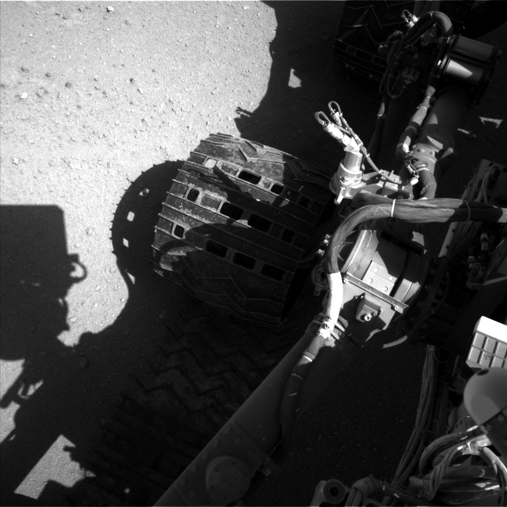 Nasa's Mars rover Curiosity acquired this image using its Left Navigation Camera on Sol 547, at drive 342, site number 27