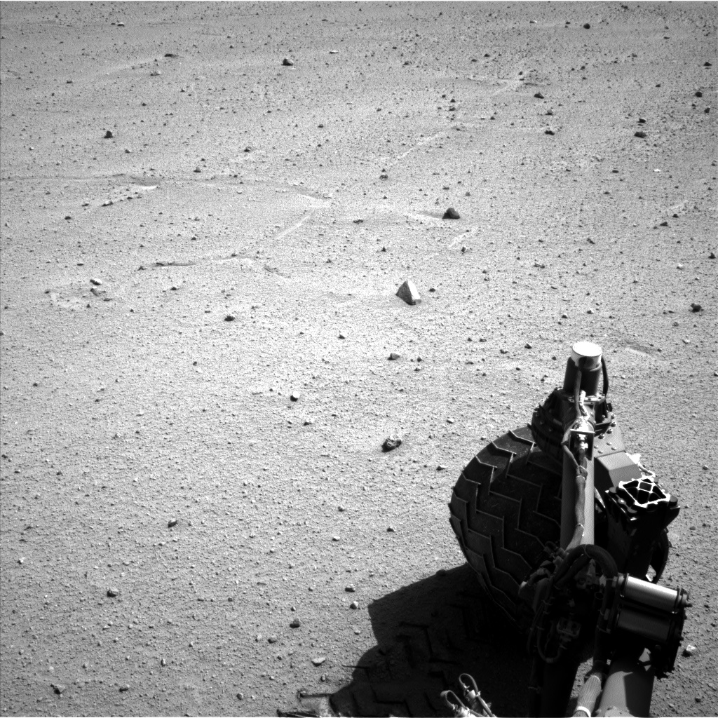 Nasa's Mars rover Curiosity acquired this image using its Left Navigation Camera on Sol 547, at drive 486, site number 27