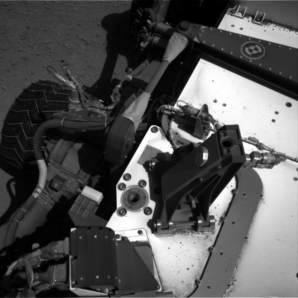 Nasa's Mars rover Curiosity acquired this image using its Right Navigation Camera on Sol 547, at drive 138, site number 27