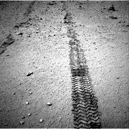 Nasa's Mars rover Curiosity acquired this image using its Right Navigation Camera on Sol 547, at drive 180, site number 27